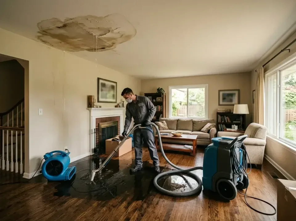 attic-pipe-burst-ceiling-drip-008 — frequently asked questions, Water Damage Restoration & Carpet Care in Doffing, TX